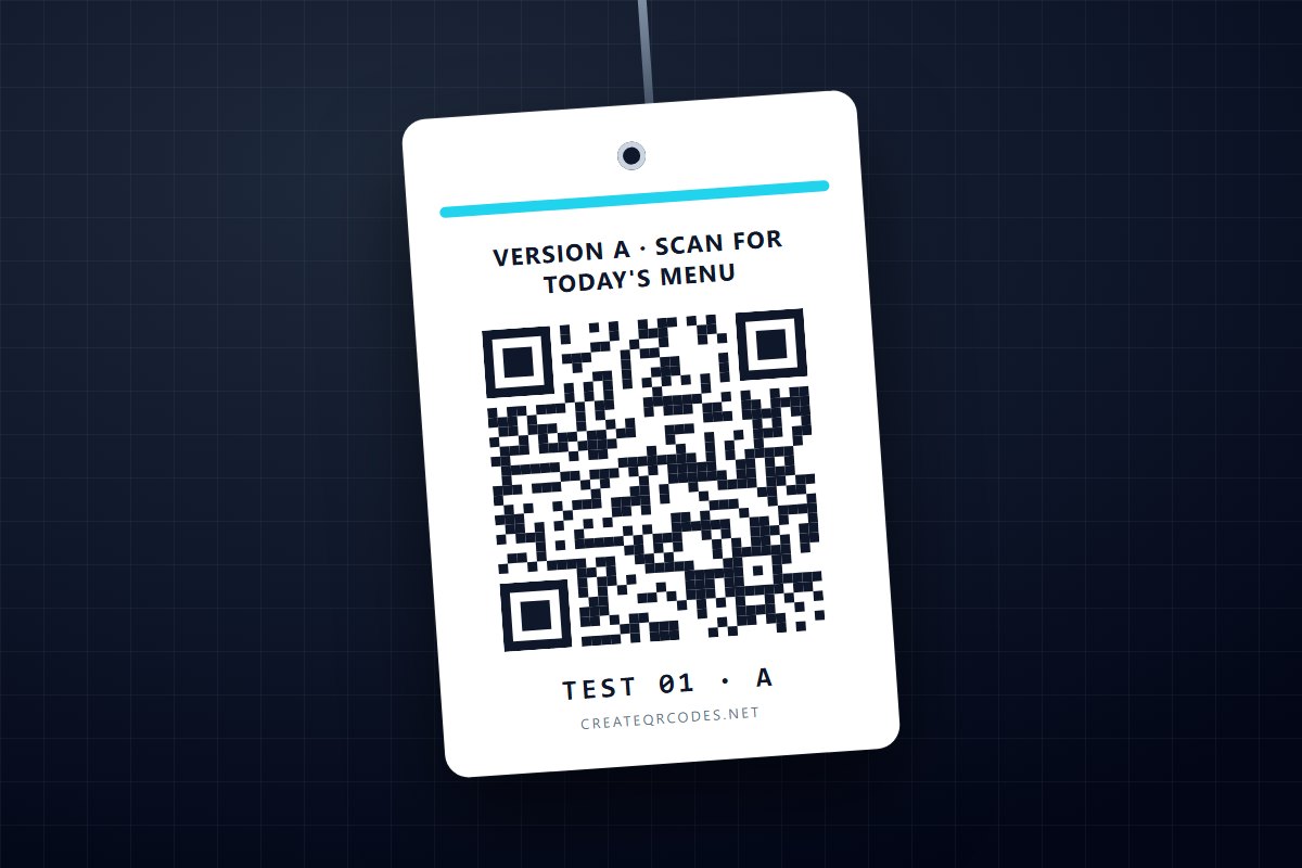 How to A/B Test QR Codes and Trust the Result